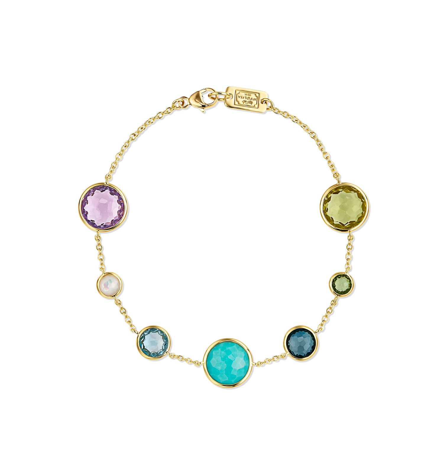 IPPOLITA Lollipop Lollitini 7-Stone Link Bracelet in Multi-Stone